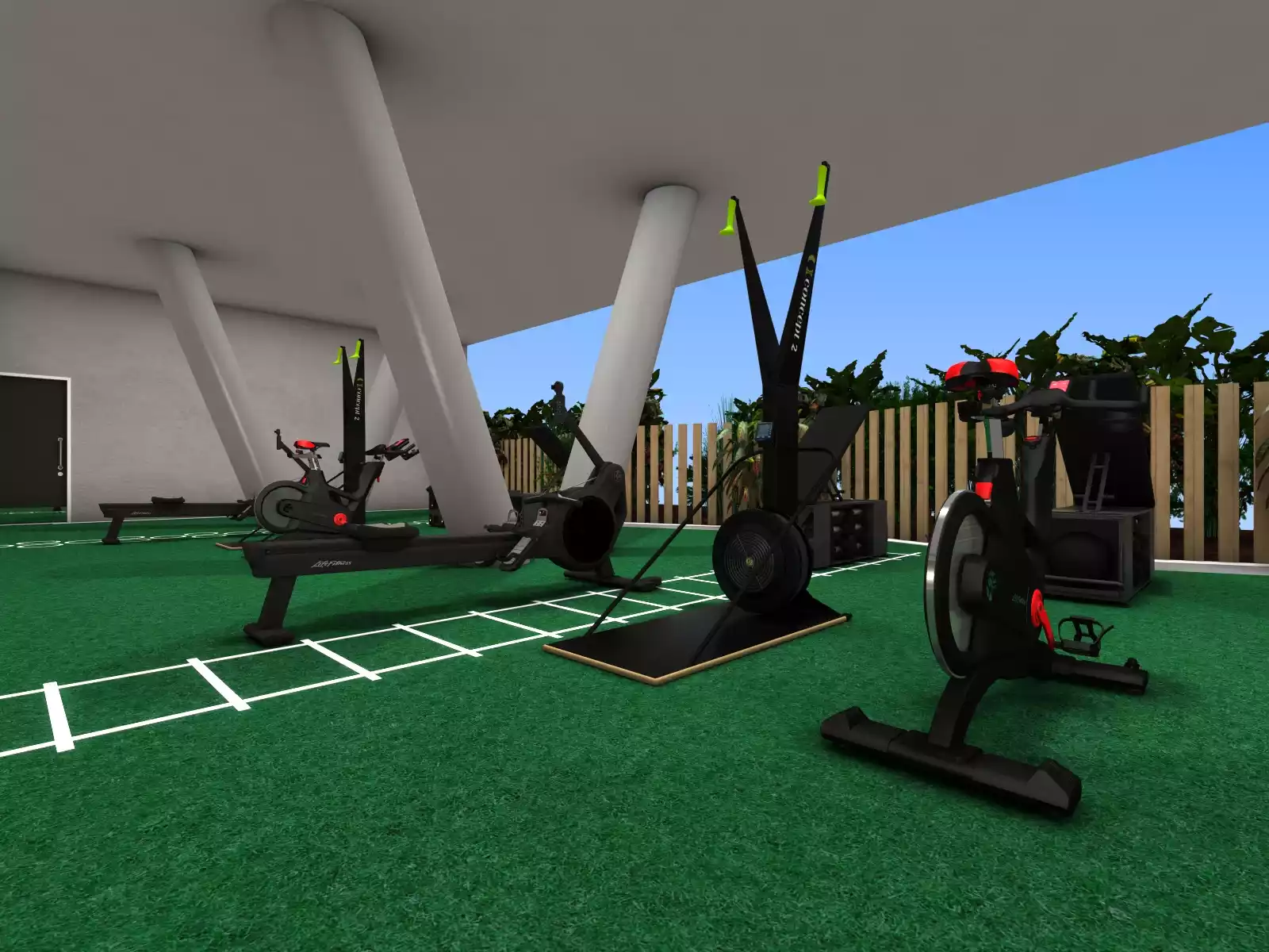 Gym on king newcastle outdoor training space